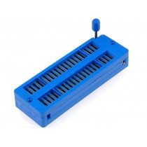 ELK04000; Socket: DIP; ZIF; PIN: 40; 7.62/15.24mm; demountable; -25÷70°C; THT; ECE ELK04000; Socket: DIP; ZIF; PIN: 40; 7.62/15.24mm; demountable; -25÷70°C; THT; ECE