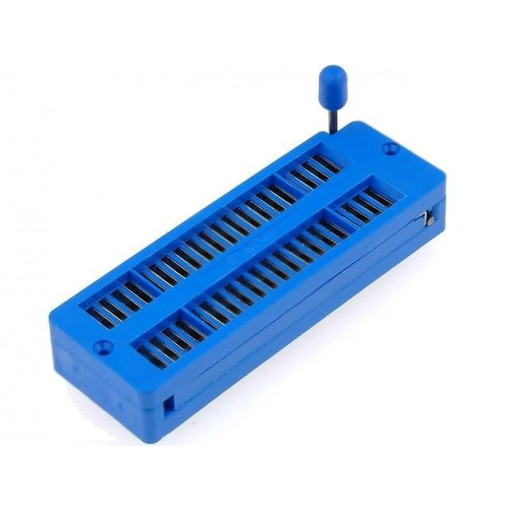 ELK04000; Socket: DIP; ZIF; PIN: 40; 7.62/15.24mm; demountable; -25÷70°C; THT; ECE ELK04000; Socket: DIP; ZIF; PIN: 40; 7.62/15.24mm; demountable; -25÷70°C; THT; ECE