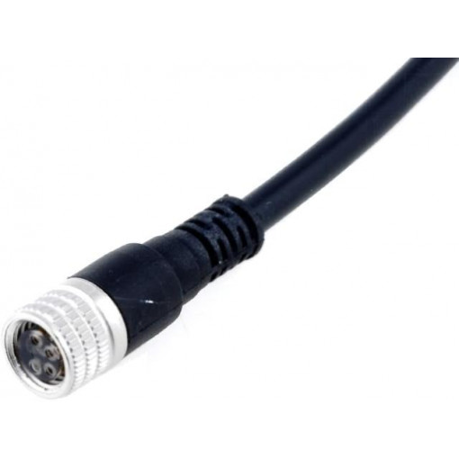 RKMV 4-07/5M; Connection lead; M8; PIN: 4; straight; 5m; plug; 60VAC; 4A; -25÷80°C; LUMBERG AUTOMATION