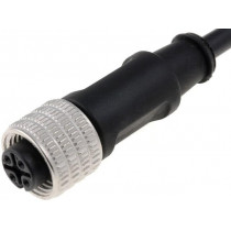 RKT 4-07/5M; Connection lead; M12; PIN: 4; straight; 5m; plug; 250VAC; 4A; IP67; LUMBERG AUTOMATION