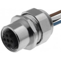 933044100 ELKE 412 PG9 P; Socket; M12; PIN: 4; female; A code-DeviceNet / CANopen; cables; HIRSCHMANN