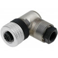 933173199 ELWIKA 4012 PG7 TOPAS; Plug; M12; PIN: 4; female; A code-DeviceNet / CANopen; for cable; HIRSCHMANN