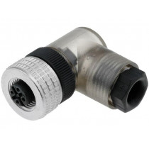 933173199 ELWIKA 4012 PG7 TOPAS; Plug; M12; PIN: 4; female; A code-DeviceNet / CANopen; for cable; HIRSCHMANN