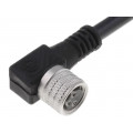 RKMWV 3-06/2M; Connection lead; M8; PIN: 3; angled; 2m; plug; 60VAC; 4A; -25÷80°C; LUMBERG AUTOMATION