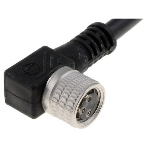 RKMWV 3-06/5M; Connection lead; M8; PIN: 3; angled; 5m; plug; 60VAC; 4A; -25÷80°C; LUMBERG AUTOMATION