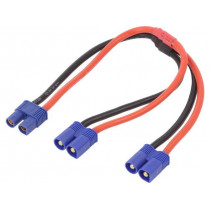 EMX-AC-1226; RC accessories: Y splitter; 200mm; 14AWG; Insulation: silicone; EMAX