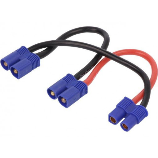 EMX-AC-1230; RC accessories: splitter; 100mm; 14AWG; Insulation: silicone; EMAX