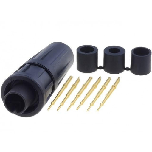 EN2C6M26DC; Connector: circular; Series: EN2; plug; male; soldering; for cable; SWITCHCRAFT EN2C6M26DC; Connector: circular; Series: EN2; plug; male; soldering; for cable; SWITCHCRAFT