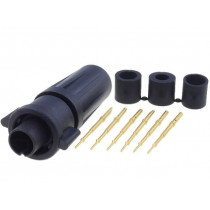 EN2C6M26DCW; Connector: circular; Series: EN2; plug; male; soldering; for cable; SWITCHCRAFT