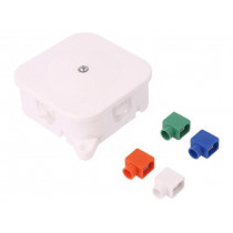 0213-00; Enclosure: junction box; X: 86mm; Y: 86mm; Z: 35mm; with fixing lugs; ELEKTRO-PLAST NASIELSK 0213-00; Enclosure: junction box; X: 86mm; Y: 86mm; Z: 35mm; with fixing lugs; ELEKTRO-PLAST NASIELSK