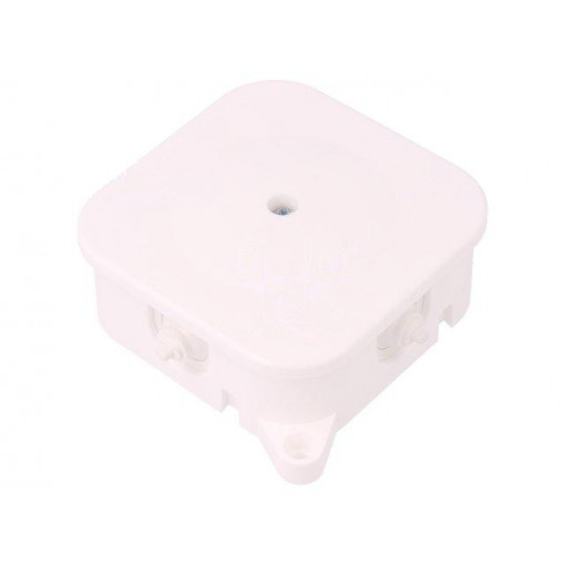 0214-00; Enclosure: junction box; X: 86mm; Y: 86mm; Z: 35mm; IP42; white; ELEKTRO-PLAST NASIELSK 0214-00; Enclosure: junction box; X: 86mm; Y: 86mm; Z: 35mm; IP42; white; ELEKTRO-PLAST NASIELSK