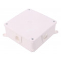 0217-00; Enclosure: junction box; X: 134mm; Y: 134mm; Z: 50mm; wall mount; ELEKTRO-PLAST NASIELSK 0217-00; Enclosure: junction box; X: 134mm; Y: 134mm; Z: 50mm; wall mount; ELEKTRO-PLAST NASIELSK