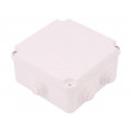 0221-00; Enclosure: junction box; X: 108mm; Y: 108mm; Z: 58mm; wall mount; ELEKTRO-PLAST NASIELSK 0221-00; Enclosure: junction box; X: 108mm; Y: 108mm; Z: 58mm; wall mount; ELEKTRO-PLAST NASIELSK