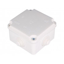 0223-00; Enclosure: junction box; X: 88mm; Y: 88mm; Z: 60mm; wall mount; IP55; ELEKTRO-PLAST NASIELSK 0223-00; Enclosure: junction box; X: 88mm; Y: 88mm; Z: 60mm; wall mount; IP55; ELEKTRO-PLAST NASIELSK