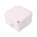 0224-00; Enclosure: junction box; X: 88mm; Y: 88mm; Z: 60mm; wall mount; IP55; ELEKTRO-PLAST NASIELSK 0224-00; Enclosure: junction box; X: 88mm; Y: 88mm; Z: 60mm; wall mount; IP55; ELEKTRO-PLAST NASIELSK