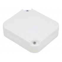 0225-00; Enclosure: junction box; X: 79mm; Y: 89mm; Z: 25mm; wall mount; IP20; ELEKTRO-PLAST NASIELSK 0225-00; Enclosure: junction box; X: 79mm; Y: 89mm; Z: 25mm; wall mount; IP20; ELEKTRO-PLAST NASIELSK