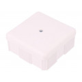 0226-00; Enclosure: junction box; X: 86mm; Y: 86mm; Z: 39mm; wall mount; IP55; ELEKTRO-PLAST NASIELSK 0226-00; Enclosure: junction box; X: 86mm; Y: 86mm; Z: 39mm; wall mount; IP55; ELEKTRO-PLAST NASIELSK
