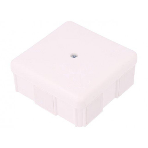 0226-00; Enclosure: junction box; X: 86mm; Y: 86mm; Z: 39mm; wall mount; IP55; ELEKTRO-PLAST NASIELSK 0226-00; Enclosure: junction box; X: 86mm; Y: 86mm; Z: 39mm; wall mount; IP55; ELEKTRO-PLAST NASIELSK