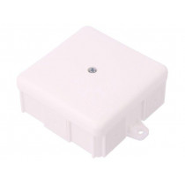 0226-10; Enclosure: junction box; X: 86mm; Y: 86mm; Z: 39mm; wall mount; IP55; ELEKTRO-PLAST NASIELSK 0226-10; Enclosure: junction box; X: 86mm; Y: 86mm; Z: 39mm; wall mount; IP55; ELEKTRO-PLAST NASIELSK