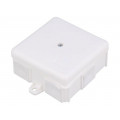 0226-11; Enclosure: junction box; X: 86mm; Y: 86mm; Z: 39mm; wall mount; IP55; ELEKTRO-PLAST NASIELSK 0226-11; Enclosure: junction box; X: 86mm; Y: 86mm; Z: 39mm; wall mount; IP55; ELEKTRO-PLAST NASIELSK
