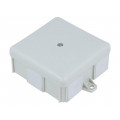 0226-41; Enclosure: junction box; X: 86mm; Y: 86mm; Z: 39mm; wall mount; IP55; ELEKTRO-PLAST NASIELSK 0226-41; Enclosure: junction box; X: 86mm; Y: 86mm; Z: 39mm; wall mount; IP55; ELEKTRO-PLAST NASIELSK