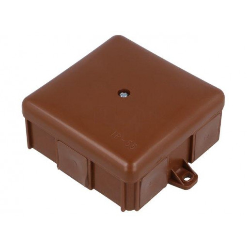 0226-60; Enclosure: junction box; X: 86mm; Y: 86mm; Z: 39mm; wall mount; IP55; ELEKTRO-PLAST NASIELSK 0226-60; Enclosure: junction box; X: 86mm; Y: 86mm; Z: 39mm; wall mount; IP55; ELEKTRO-PLAST NASIELSK