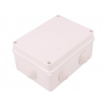0227-10; Enclosure: junction box; X: 118mm; Y: 157mm; Z: 94mm; wall mount; ELEKTRO-PLAST NASIELSK 0227-10; Enclosure: junction box; X: 118mm; Y: 157mm; Z: 94mm; wall mount; ELEKTRO-PLAST NASIELSK