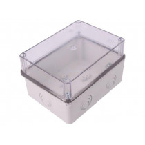 0229-00; Enclosure: junction box; X: 109mm; Y: 149mm; Z: 54mm; ABS; IP55; ELEKTRO-PLAST NASIELSK 0229-00; Enclosure: junction box; X: 109mm; Y: 149mm; Z: 54mm; ABS; IP55; ELEKTRO-PLAST NASIELSK