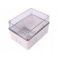0230-00; Enclosure: junction box; X: 109mm; Y: 149mm; Z: 54mm; ABS; IP55; ELEKTRO-PLAST NASIELSK 0230-00; Enclosure: junction box; X: 109mm; Y: 149mm; Z: 54mm; ABS; IP55; ELEKTRO-PLAST NASIELSK