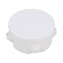 0241-00; Enclosure: junction box; Ø: 90mm; Z: 44mm; polypropylene; IP55; ELEKTRO-PLAST NASIELSK 0241-00; Enclosure: junction box; Ø: 90mm; Z: 44mm; polypropylene; IP55; ELEKTRO-PLAST NASIELSK