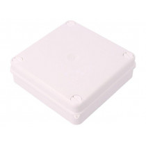 0251-00; Enclosure: junction box; X: 135mm; Y: 135mm; Z: 58mm; polypropylene; ELEKTRO-PLAST NASIELSK