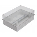 0253-10; Enclosure: junction box; X: 214mm; Y: 303mm; Z: 123mm; ABS; IP55; ELEKTRO-PLAST NASIELSK 0253-10; Enclosure: junction box; X: 214mm; Y: 303mm; Z: 123mm; ABS; IP55; ELEKTRO-PLAST NASIELSK