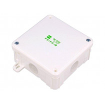 0290-01; Enclosure: junction box; X: 98mm; Y: 98mm; Z: 46mm; wall mount; IP55; ELEKTRO-PLAST NASIELSK