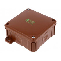 0290-06; Enclosure: junction box; X: 98mm; Y: 98mm; Z: 46mm; wall mount; IP55; ELEKTRO-PLAST NASIELSK