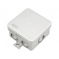0296-00; Enclosure: junction box; X: 75mm; Y: 75mm; Z: 39mm; wall mount; IP55; ELEKTRO-PLAST NASIELSK 0296-00; Enclosure: junction box; X: 75mm; Y: 75mm; Z: 39mm; wall mount; IP55; ELEKTRO-PLAST NASIELSK