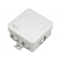0296-00; Enclosure: junction box; X: 75mm; Y: 75mm; Z: 39mm; wall mount; IP55; ELEKTRO-PLAST NASIELSK