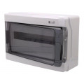 1604-01; Enclosure: for modular components; IP65; light grey; ABS; 400V; ELEKTRO-PLAST NASIELSK