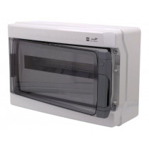 1604-01; Enclosure: for modular components; IP65; light grey; ABS; 400V; ELEKTRO-PLAST NASIELSK 1604-01; Enclosure: for modular components; IP65; light grey; ABS; 400V; ELEKTRO-PLAST NASIELSK