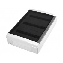 1608-01; Enclosure: for modular components; IP65; light grey; ABS; 400V; ELEKTRO-PLAST NASIELSK 1608-01; Enclosure: for modular components; IP65; light grey; ABS; 400V; ELEKTRO-PLAST NASIELSK