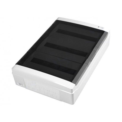 1608-01; Enclosure: for modular components; IP65; light grey; ABS; 400V; ELEKTRO-PLAST NASIELSK 1608-01; Enclosure: for modular components; IP65; light grey; ABS; 400V; ELEKTRO-PLAST NASIELSK