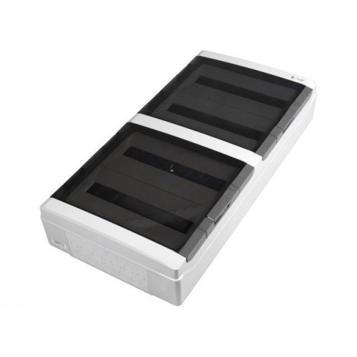 1609-01; Enclosure: for modular components; IP65; light grey; ABS; 400V; ELEKTRO-PLAST NASIELSK 1609-01; Enclosure: for modular components; IP65; light grey; ABS; 400V; ELEKTRO-PLAST NASIELSK