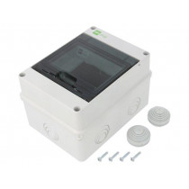1951-01; Enclosure: for modular components; IP55; light grey; No.of mod: 5; ELEKTRO-PLAST NASIELSK 1951-01; Enclosure: for modular components; IP55; light grey; No.of mod: 5; ELEKTRO-PLAST NASIELSK
