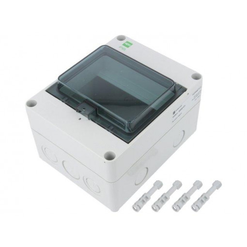 2203-01; Enclosure: for modular components; IP65; light grey; No.of mod: 6; ELEKTRO-PLAST NASIELSK