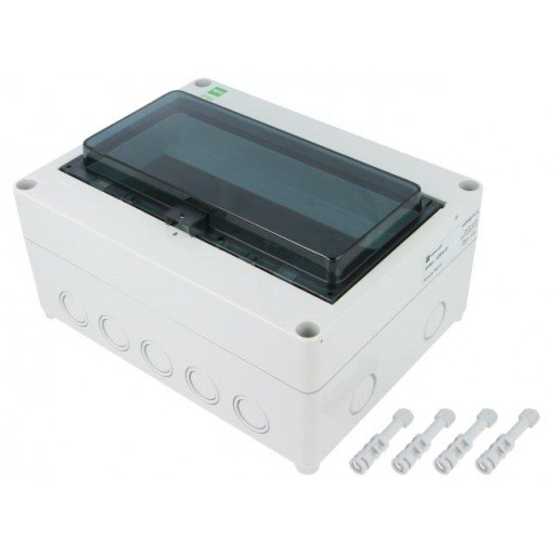 2204-01; Enclosure: for modular components; IP65; light grey; ABS + PC; ELEKTRO-PLAST NASIELSK