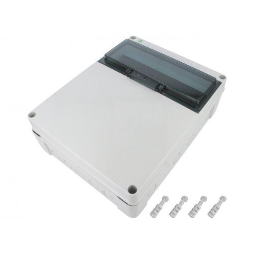 2206-01; Enclosure: for modular components; IP65; light grey; ABS + PC; ELEKTRO-PLAST NASIELSK
