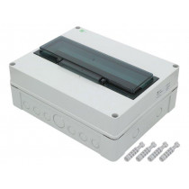 2208-01; Enclosure: for modular components; IP65; light grey; ABS + PC; ELEKTRO-PLAST NASIELSK