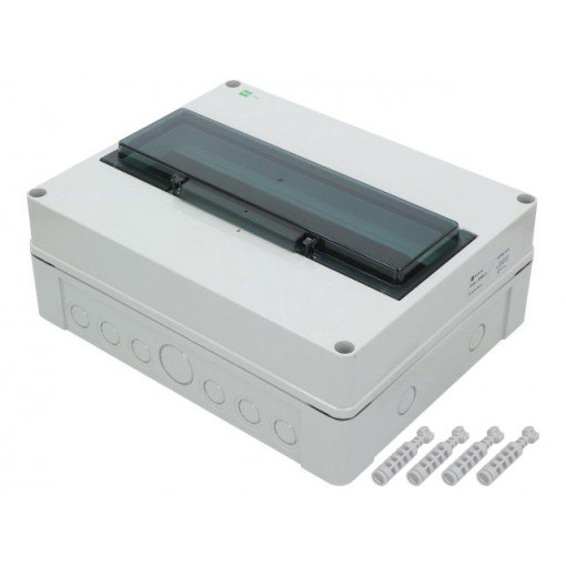 2208-01; Enclosure: for modular components; IP65; light grey; ABS + PC; ELEKTRO-PLAST NASIELSK