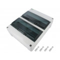 2209-01; Enclosure: for modular components; IP65; light grey; ABS + PC; ELEKTRO-PLAST NASIELSK