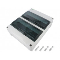 2209-01; Enclosure: for modular components; IP65; light grey; ABS + PC; ELEKTRO-PLAST NASIELSK