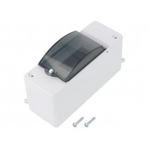 2302-01; Enclosure: for modular components; IP20; white; No.of mod: 2; 400V; ELEKTRO-PLAST NASIELSK
